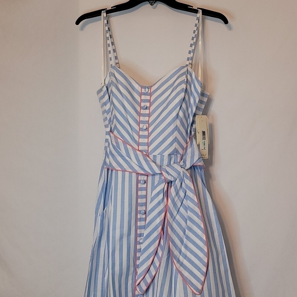 𝅺Eliza J Button Down Fit and Flare Dress - Picture 5 of 15